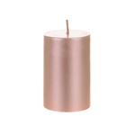 Mega Candles - 2" x 3" Unscented Round Pillar Candle - Rose Gold