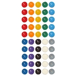 Mega Candles - 50 pcs Unscented Assorted Colors Tea Lights Candles - Assorted