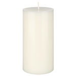 Mega Candles - 3" x 6" Unscented Round Pillar Candle - Off White
