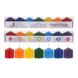 Mega Candles - 7 pcs 10 Hours Unscented Votive Candle - Asst